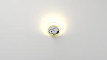 Koncept Inc GRW-S-WSY-SN1-PI - Peanuts® Gravy Wall Sconce - Matte Bright Yellow body, Snoopy plates - Plug-in